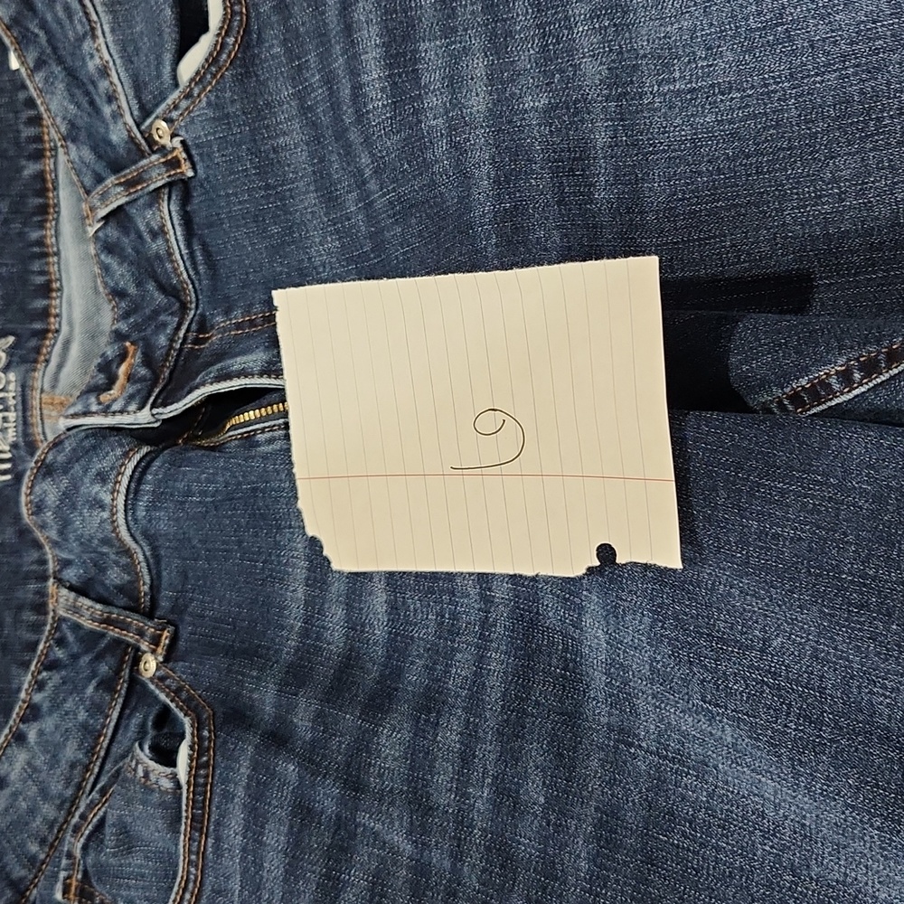 Maurices Sz 16W Mid Rise Boot Cut Jeans